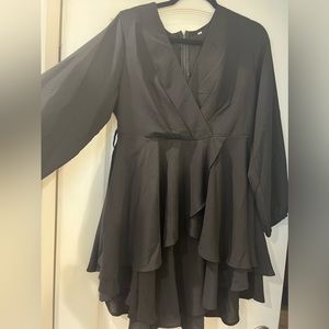 Black dress long sleeve